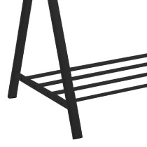 Brixton Metal Clothes Rack In Black