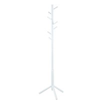 Bristow Wooden Coat Hanger Stand In White