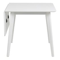 Riga Wooden Extending Dining Table In White