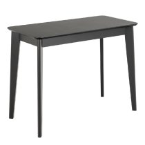 Riga Wooden Laptop Desk With 1 Drawer In Matt Black