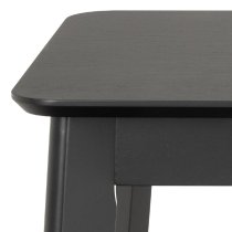 Riga Wooden Laptop Desk With 1 Drawer In Matt Black