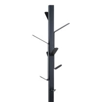 Vail Metal Coat Rack In Black