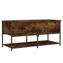 Lacey Wooden Large Shoe Storage Bench In Smoked Oak