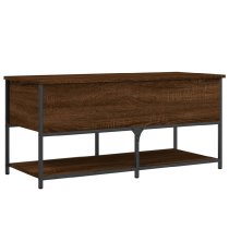 Lacey Wooden Large Shoe Storage Bench In Brown Oak