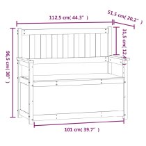 Litiz Wooden Small Hallway Storage Seating Bench In White