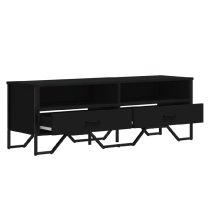 Fallon Wooden TV Stand With 2 Drawers In Black