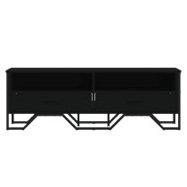 Fallon Wooden TV Stand With 2 Drawers In Black