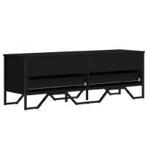 Fallon Wooden TV Stand With 2 Drawers In Black