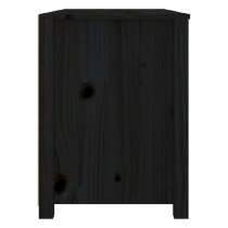 Abilene Wooden Chest Of 4 Drawers In Black