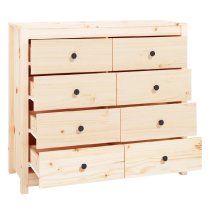 Abilene Wooden Chest Of 8 Drawers In Natural