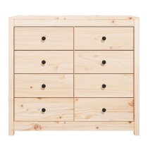 Abilene Wooden Chest Of 8 Drawers In Natural