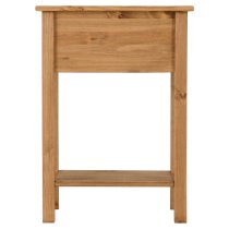 Central Wooden Console Table With 1 Drawer In Oak