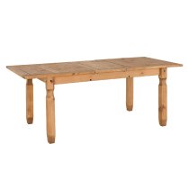 Central Wooden Extending Dining Table With 4 Oak Chairs