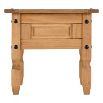 Central Wooden Lamp Table Square In Oak