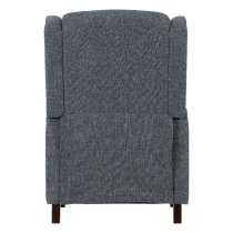 Katy Fabric Recliner Armchair In Blue