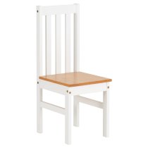 Ladkro Wooden Dining Table With 2 Chairs In White And Oak