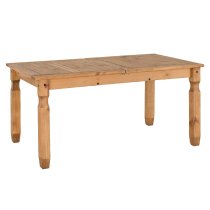 Central Wooden Extending Dining Table With 6 Chairs In Oak