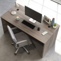 Aberdare Large Wooden Laptop Desk In Hudson Elm