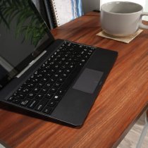 Acapulco Wooden Wall Hung Laptop Desk In Pearl Oak