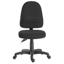 Earlville Backrest Fabric Home And Office Chair In Black