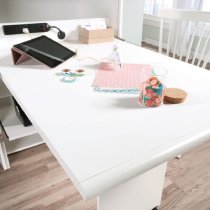 Harrison Wooden Laptop Desk In Soft White