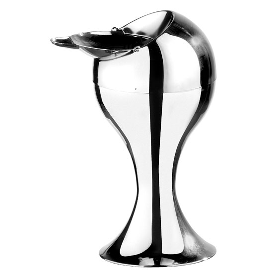 Chrome Sphere Shaped Table Ashtray