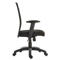 Manteo Fabric Home And Office Chair In Black