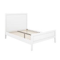 Bayfield Wooden Double Bed In White