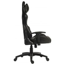 Yucaipa PU Leather Gaming Chair In Black