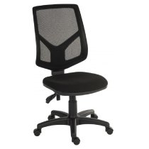 Valencia Fabric Home And Office Chair In Black