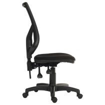 Valencia Fabric Home And Office Chair In Black