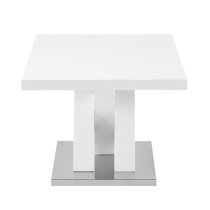 Axara Rectangular High Gloss Coffee Table In White