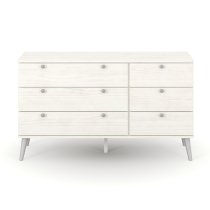 Avoch Wooden Chest Of 6 Drawers In White