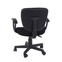 Leith Fabric Home And Office Chair In Black