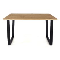 Tilston Wooden Small Dining Table With 4 Chairs In Oak