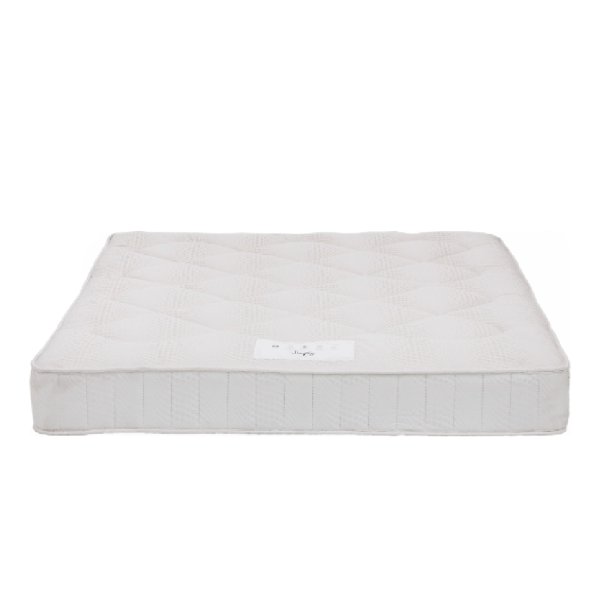 Saratoga Fabric Double Mattress In White