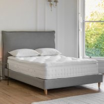 Saratoga Fabric Double Pillowtop Mattress In White