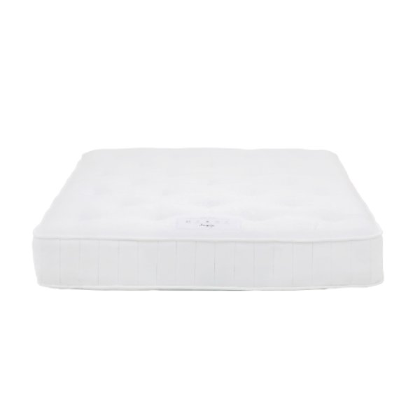 Saratoga 1000 Fabric Super King Size Pocket Mattress In White