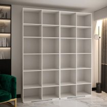 Madrid Wooden Wardrobe With 4 Doors In White