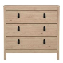 Bellevue Wooden Chest Of 3 Drawers In Oak