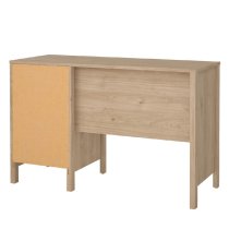 Bellevue Wooden Laptop Desk With 3 Drawers In Oak