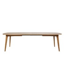 Marietta Wooden Rectangular Dining Table in Oak