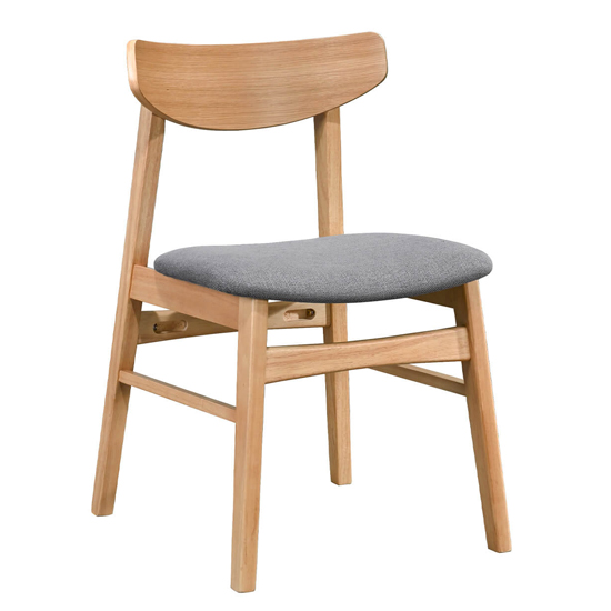 Allen Wooden Dining Chair In Oak