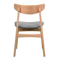 Allen Wooden Dining Chair In Oak