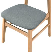 Allen Wooden Dining Chair In Oak