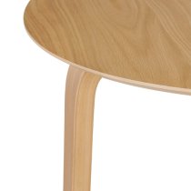 Aiken Wooden Dining Table Round In Oak