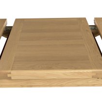 Danville Extending Wooden Dining Table Large In Oak