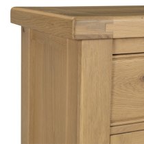 Danville Wooden Sideboard With 2 Doors 3 Drawers In Oak