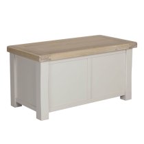 Dawson Wooden Blanket Box In Taupe