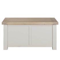 Dawson Wooden Blanket Box In Taupe